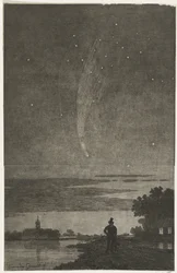 La cometa di Donati, 1858