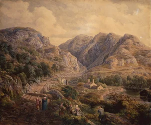 Passo di Pont Aber Glaslyn, Galles del Nord