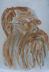 Uomo barbuto