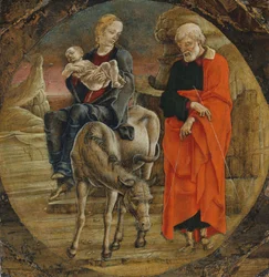 La fuga in Egitto, 1470s