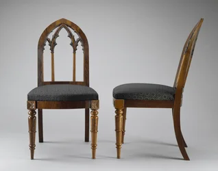 Coppia di Sedie Laterali, c. 1844