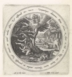 Adamo ed Eva si nascondono da Dio