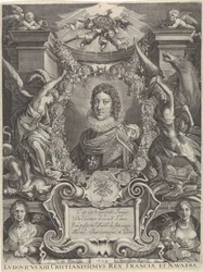 Ritratto busto di Luigi XIII
