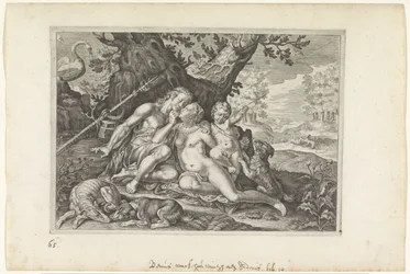 Venere avverte Adone