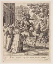 Il figlio che si congeda, dalla Parabola del Figliol Prodigo