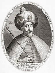 Mehmed III. Sultano, Impero Ottomano. Ritratto.