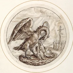 Un Pellicano nella sua Pietà, inizio XVII secolo