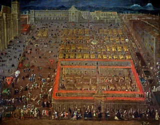 Piazza centrale di Città del Messico