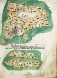 Carta pergamena di Naxos, c.1420