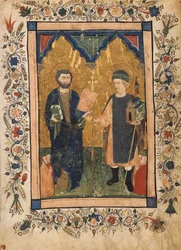San Marco Evangelista e San Sinibaldo venerati da membri di un laicato