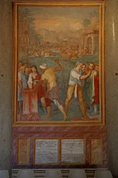Martirio e mutilazione di vari santi