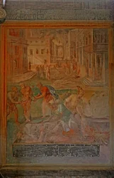 Martirio e mutilazione di vari santi