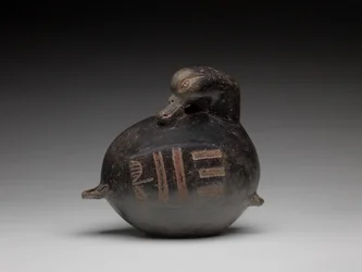 Vaso a forma di anatra