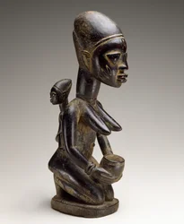 Figura di Madre e Bambino, Nigeria, fine 19° secolo