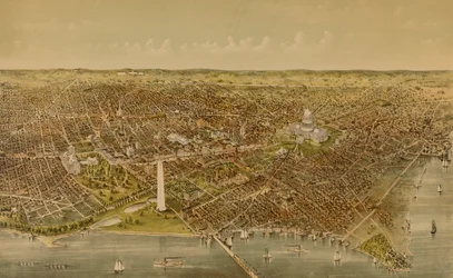 Città di Washington (vista a volo d