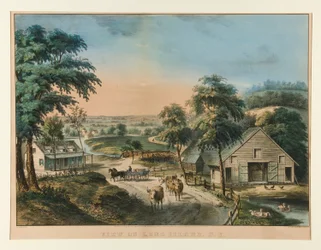 Veduta di Long Island, N.Y.