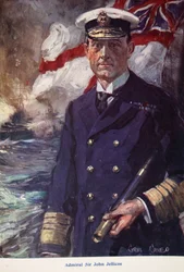 Ammiraglio Sir John Jellicoe, illustrazione da 