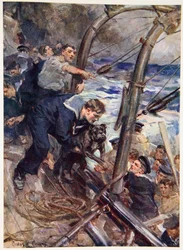 Come Norah il Bulldog fu salvato dalla nave da guerra affondata