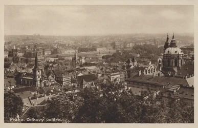 Veduta generale di Praga