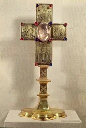 Croce reliquiario di Papa Urbano V, 1368-78