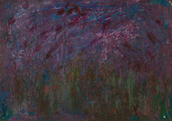 Paesaggio astratto e cupo