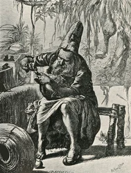 Il derviscio strappa i peli dalla coda del gatto, 1906