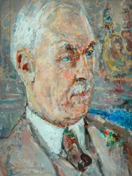 Professor Frederick Brown, 1920 circa (olio su tavola)