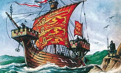 Veliero inglese del XIII secolo