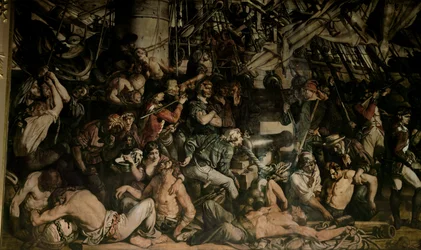 La morte di Nelson (dettaglio)