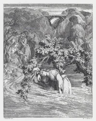 Illustrazione per la poesia di Tennyson, La Principessa
