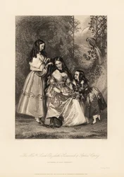 Sarah Elizabeth, Susannah e Sophia Copley, figlie di John Copley
