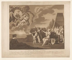 Allegoria del matrimonio (probabilmente) di Federico Guglielmo III di Prussia con Luisa di Meclemburgo-Strelitz, 1793