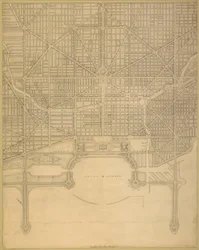 Tavola 110 da Il Piano di Chicago, 1909: Chicago. Piano del Sistema Completo delle Strade