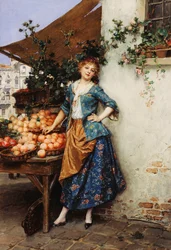 Il venditore di frutta