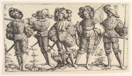 Cinque soldati tedeschi