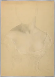 Busto di una Donna, Possibile Studio per il Ritratto di Mrs. Rutherford B. Hayes