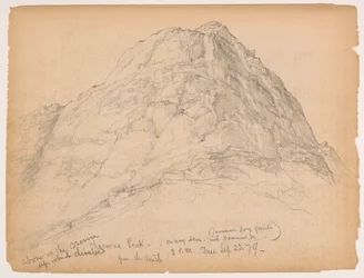 Picco di Chocorua da una spalla sud