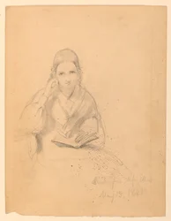 Disegno, Miss Elliot seduta, 15 maggio 1841