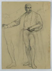 Disegno, Studio per "Tiziano in mostra", 1866