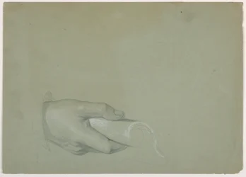 Disegno, studio per "Tribute Money", 1852