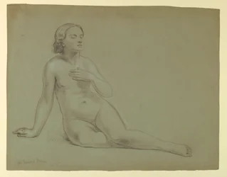 Nudo Femminile, Studio per "Il Sogno della Misericordia"