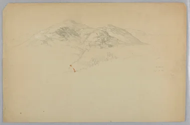 Schizzo di paesaggio, Mount Desert, Maine