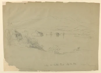 Schizzo di Paesaggio, Walker Pond, New Hampshire