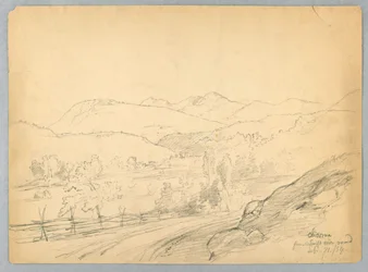 Monte Chocorua dalla strada del fiume Swift