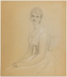 Schizzo per Ritratto di donna
