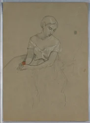 Studio per "Ricevimento di Martha Washington"