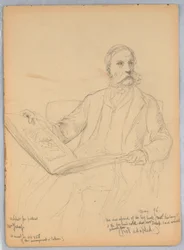 Studio per un ritratto del signor Morris K. Jesup, Esq.