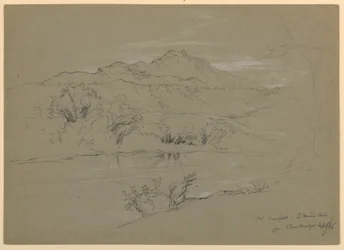 Veduta del Monte Mansfield da Cambridge, Vermont