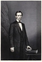 Abraham Lincoln: 16° Presidente degli Stati Uniti (incisione)