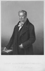 Barone Alexander Von Humboldt, il grande naturalista, 1850